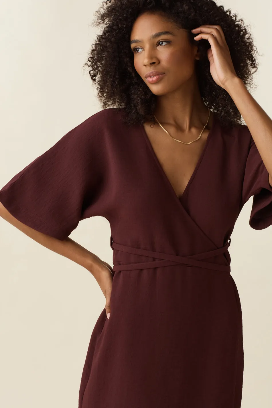 The Convertible Wrap Tie Dress - Limited Edition