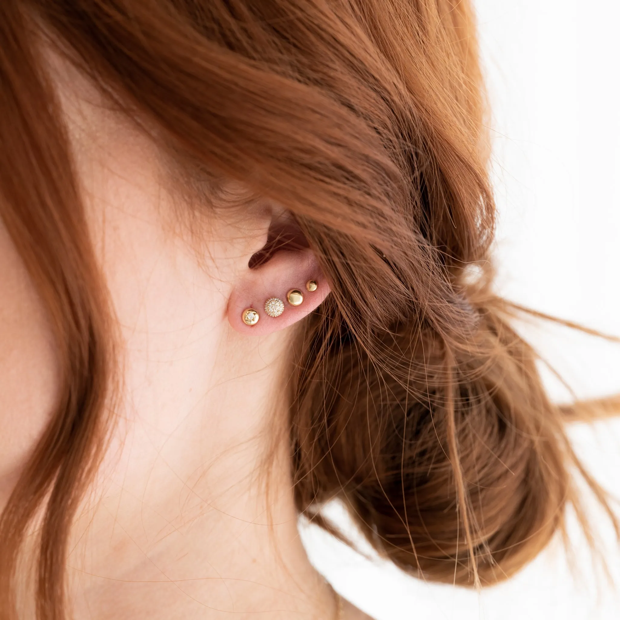 The Mini Gold Studs