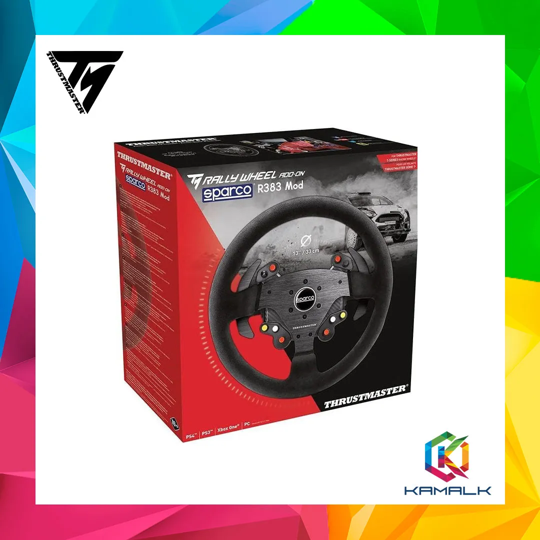 Thrustmaster TM Rally Wheel Add-On Sparco R383 Mod for Windows, PS5, PS4, PS3, Xbox Series X/S and XOne