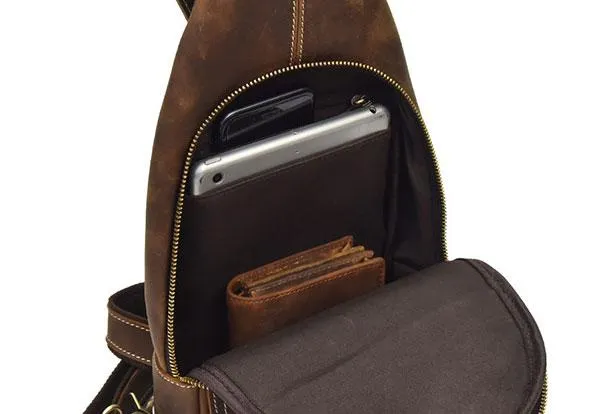 Timo | Luxury Leather Adventurous Shoulder Bag