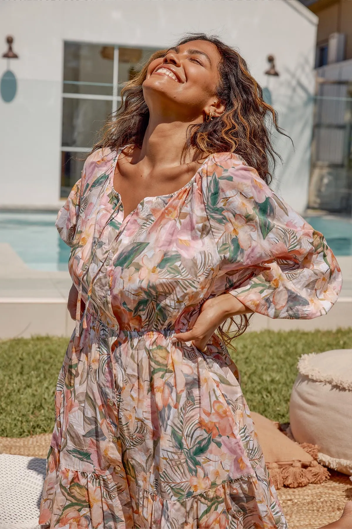 Ti'tania Elgar Mini Cotton Beach Dress
