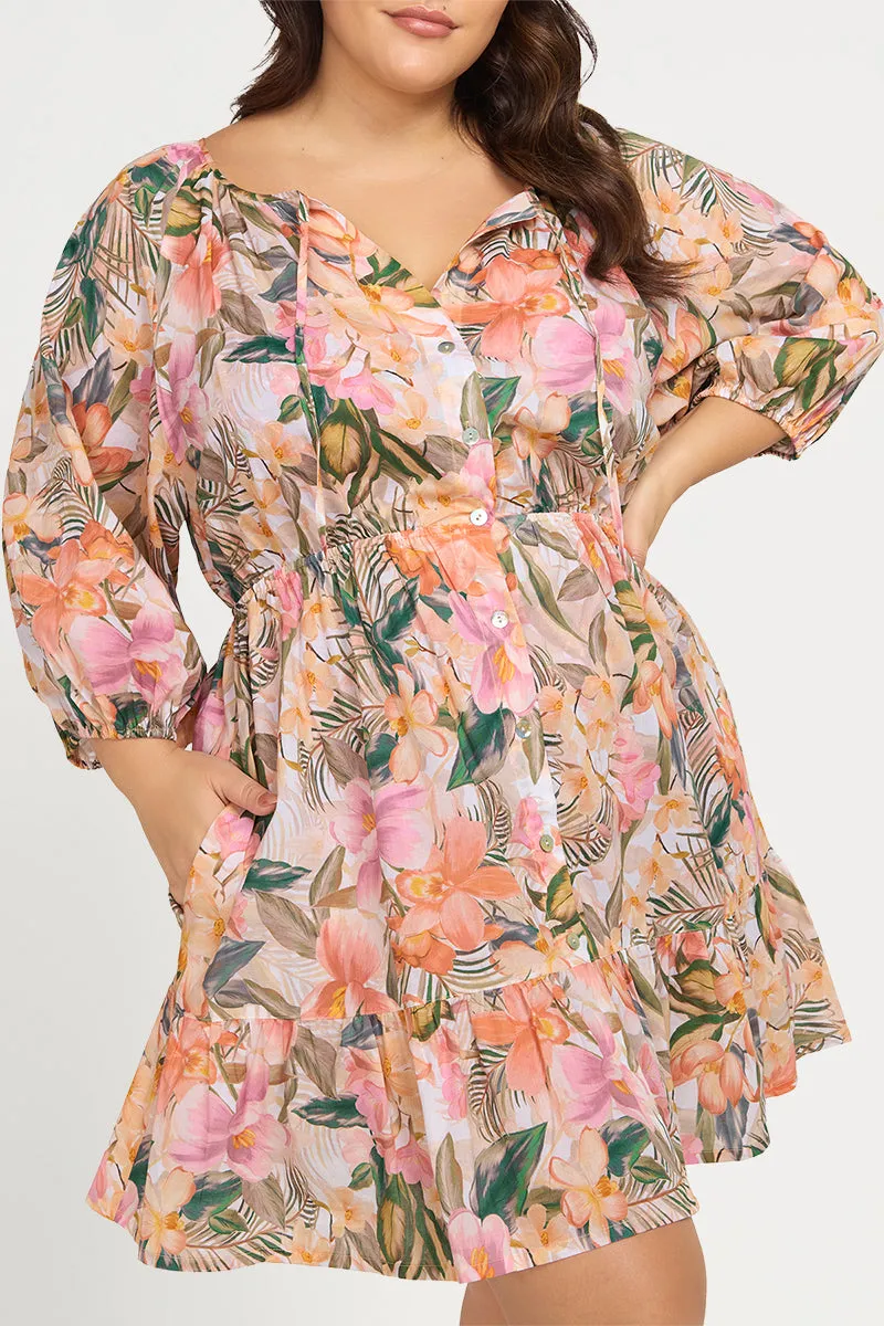 Ti'tania Elgar Mini Cotton Beach Dress