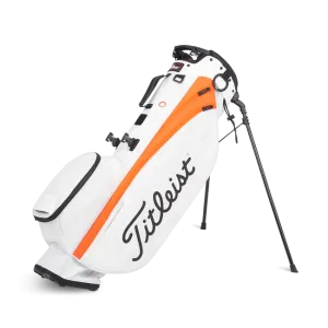 Titleist 2021 Players 4 Stand Bag White/Flame (TB21SX4-18)