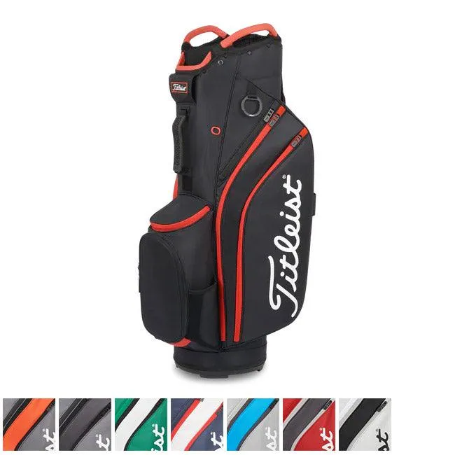 Titleist Cart 14 Cart Bag White/Black/Gray (TB22CT6-102)