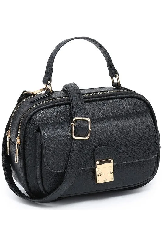 Top Handle Crossbody Bag