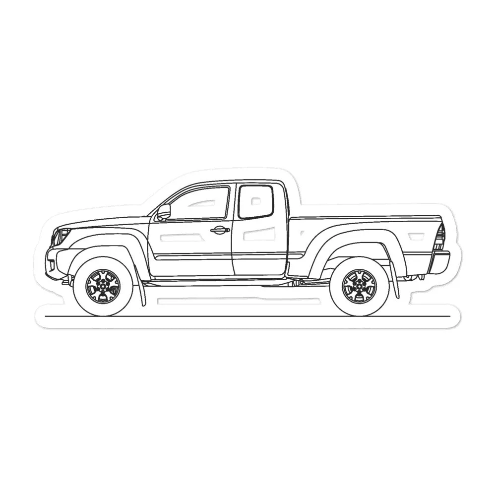 Toyota Tacoma N220 Outline Sticker