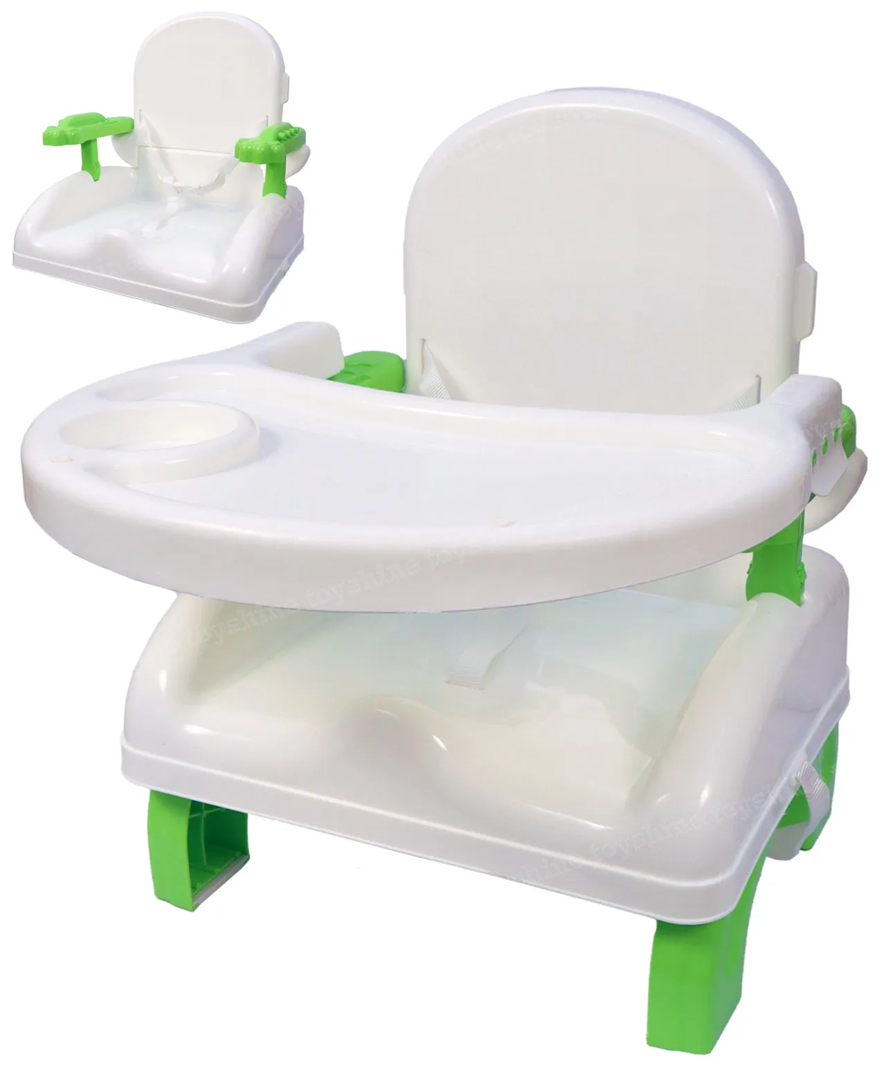 Toyshine Baby Seat Booster High Chair Toddler Folding Seat  - Green