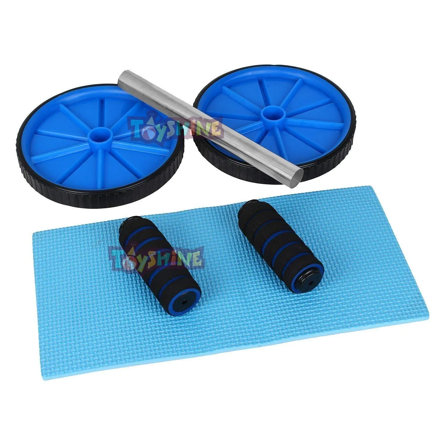 Toyshine Wheel Exerciser for Abs Workout, Abdominal Roller for Home Workout Equipment (SSTP)