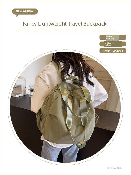 Travel Canvas Women's Casual Fancy Backpack