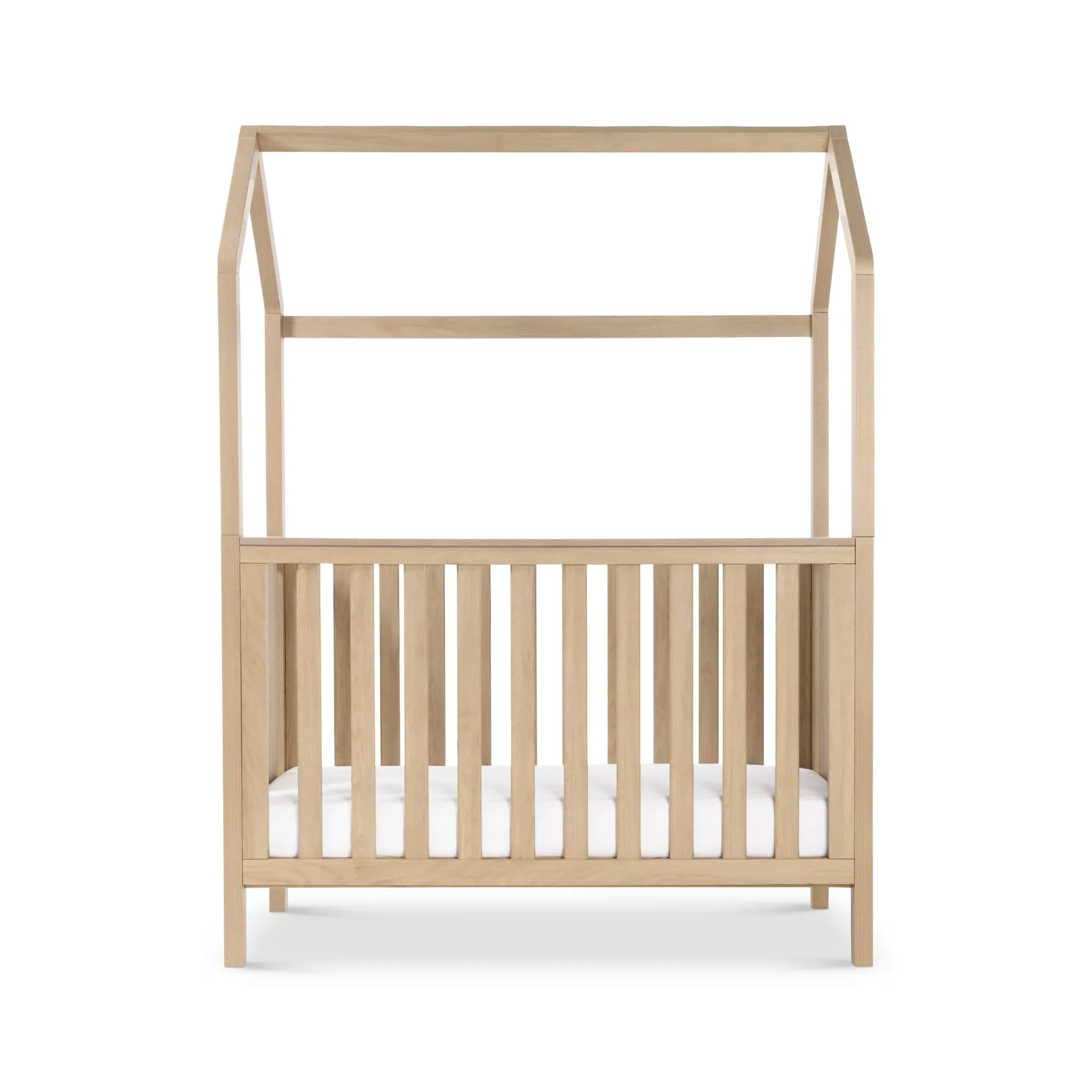 Tutti Bambini Casa 3in1 Mini House Cot Bed (120 x 60cm) - Harvest Oak