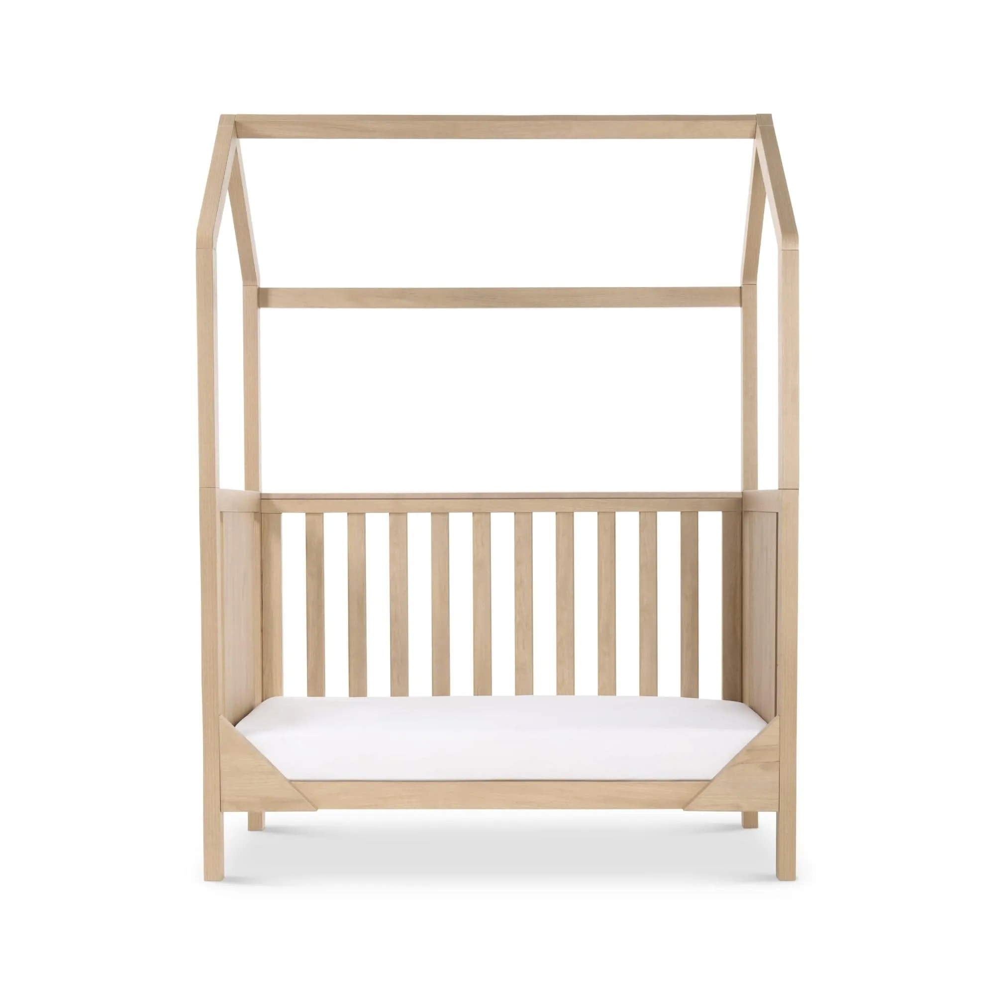 Tutti Bambini Casa 3in1 Mini House Cot Bed (120 x 60cm) - Harvest Oak