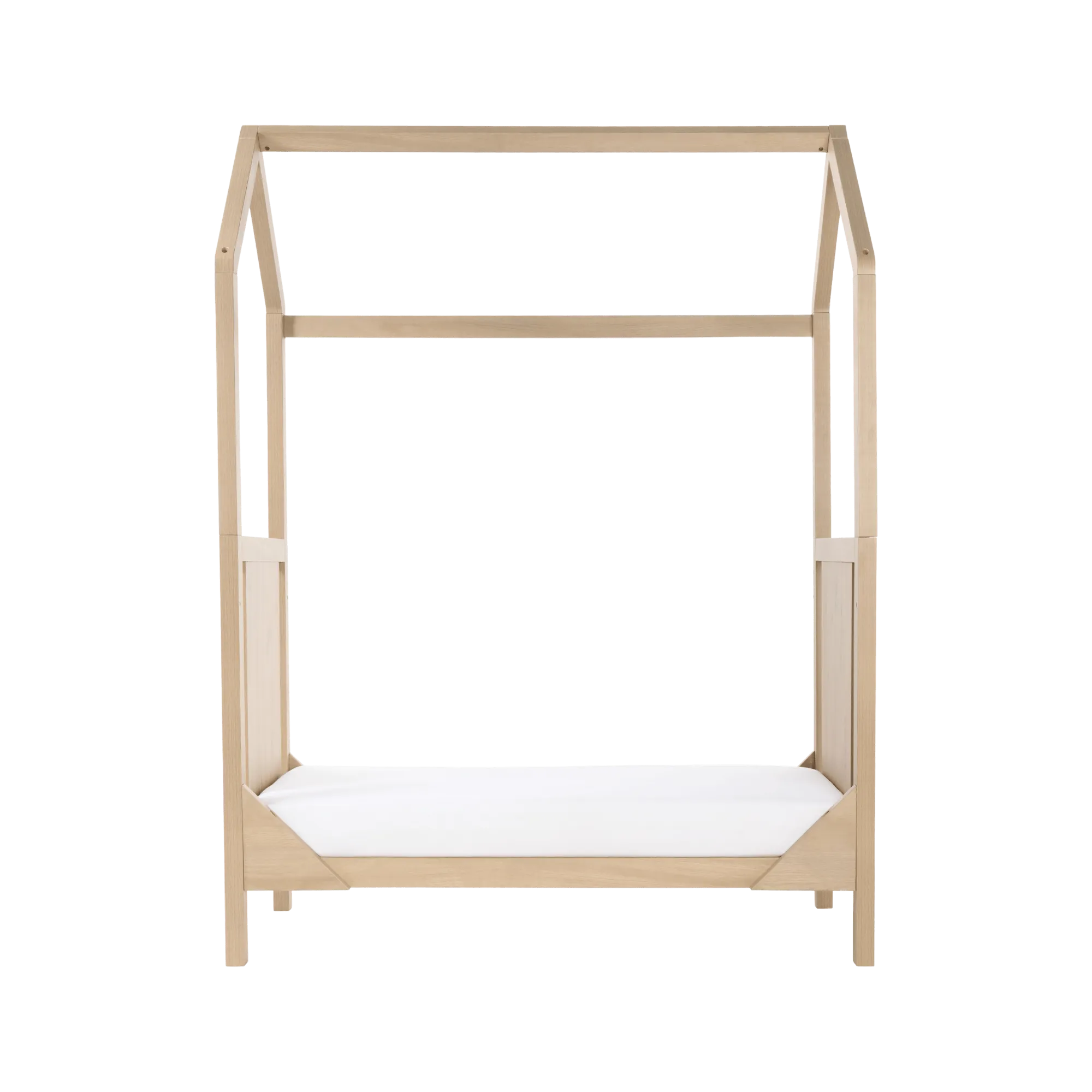 Tutti Bambini Casa 3in1 Mini House Cot Bed (120 x 60cm) - Harvest Oak
