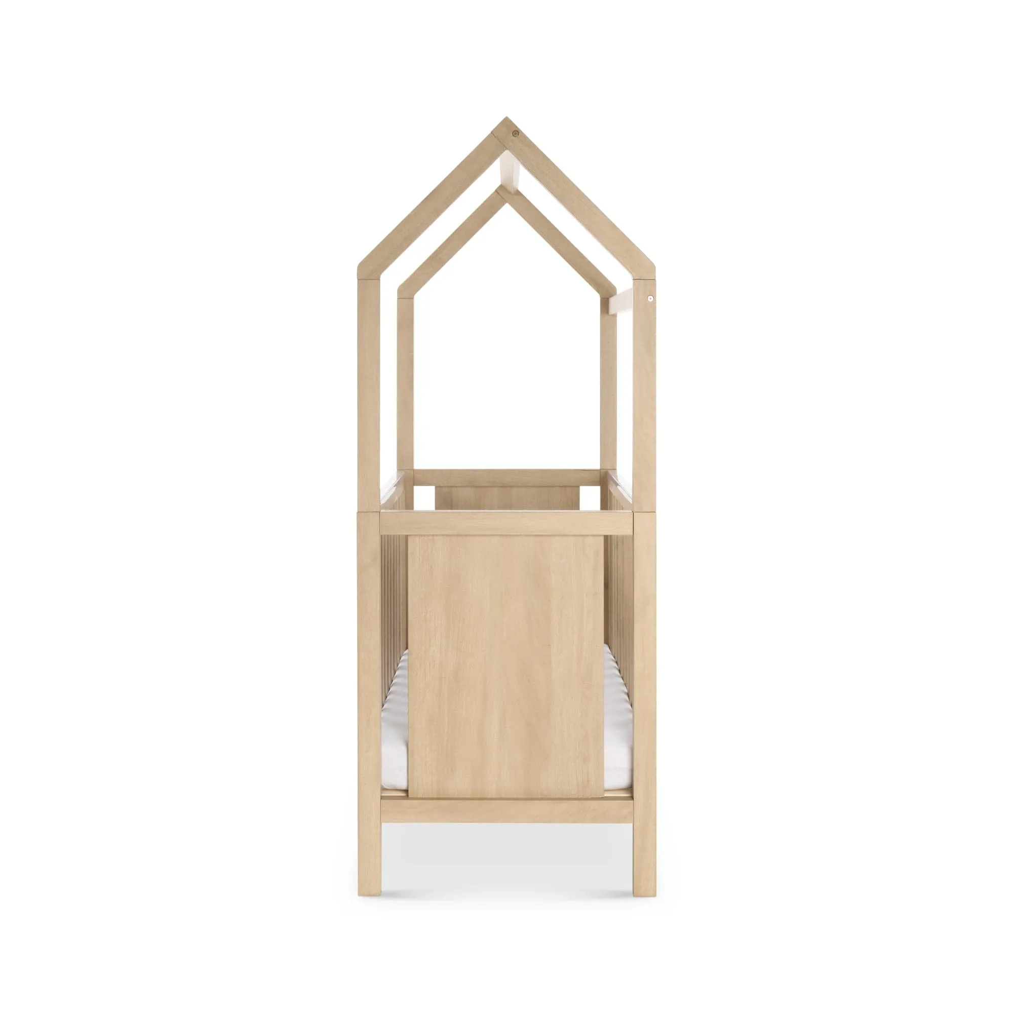 Tutti Bambini Casa 3in1 Mini House Cot Bed (120 x 60cm) - Harvest Oak