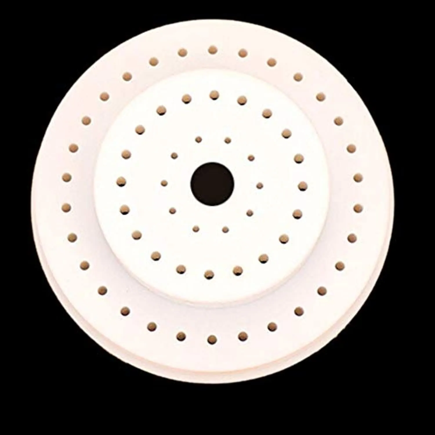 U-M pulabo 60 Holes Nail Drill Bit Holder Stand Acrylic Cover Pro Nail Art Tool White Superiorâ€‚Quality and Creative Beautiful