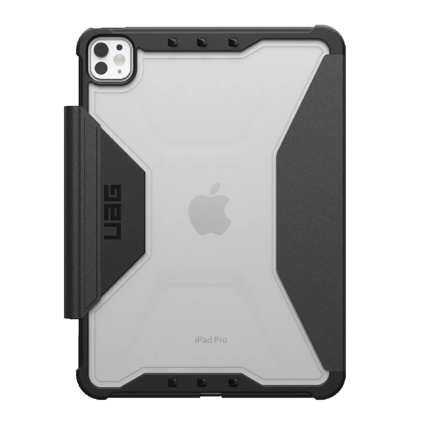 UAG Plyo Apple iPad Pro M4 (11') (5th Gen) Folio Rugged Case - Black/Ice (124477114043), DROP  Military Standard, 10 Years Warranty