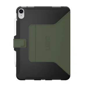 UAG Scout Apple iPad (10.9') 11th Gen (A16) / iPad 10th Gen Folio Rugged Case (Black/Olive) - (12339I114072), DROP  Military Standard, 1 Year Warranty