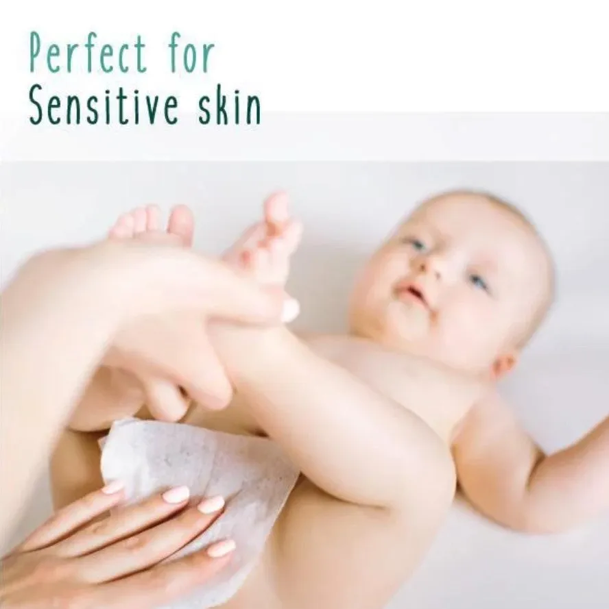 Ultra-Sensitive 99% Water Baby Wet Wipes - Large Size