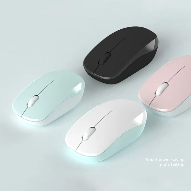 Ultra-Slim Wireless Mouse - 2.4G Silent Gaming