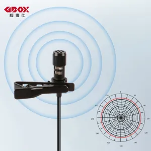 USB 2.0 (Type A) Lavalier Clip On Omni & Uni-Directional Microphone For PC, Laptop, MacBook
