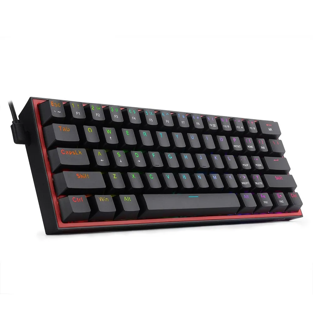 USB Mini Mechanical Gaming Wired Keyboard