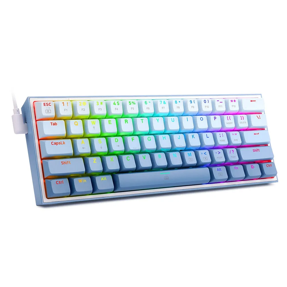 USB Mini Mechanical Gaming Wired Keyboard