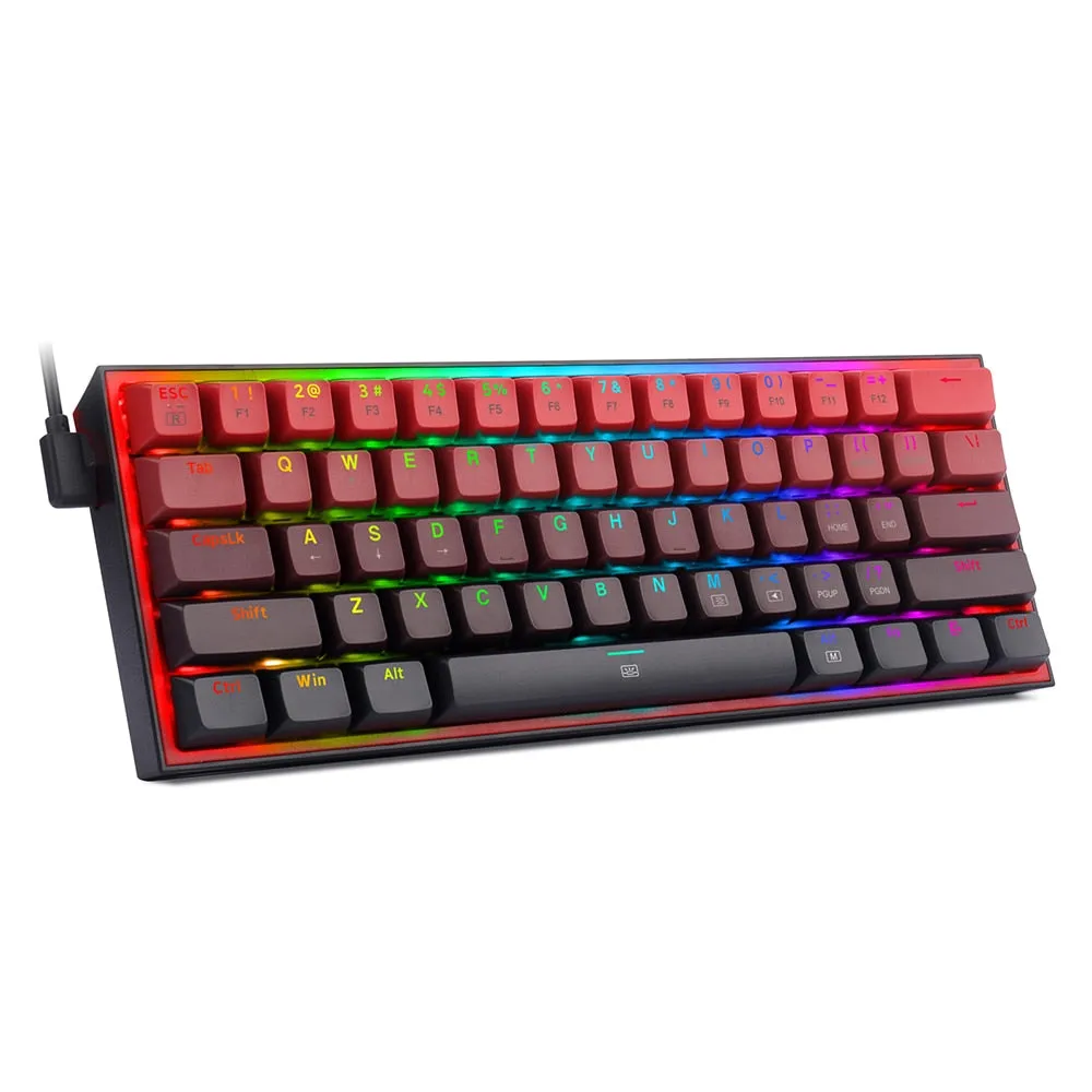 USB Mini Mechanical Gaming Wired Keyboard