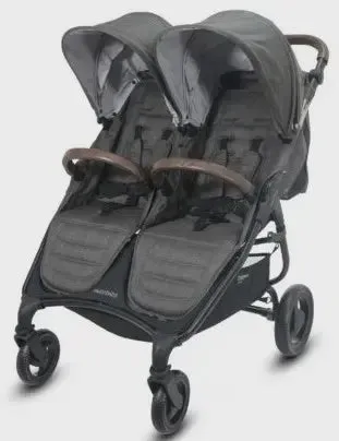 Valco Baby Trend Duo Stroller Bundle-Charcoal- FLOOR MODEL (LOCAL PICKUP ONLY, NO SHIPPING)