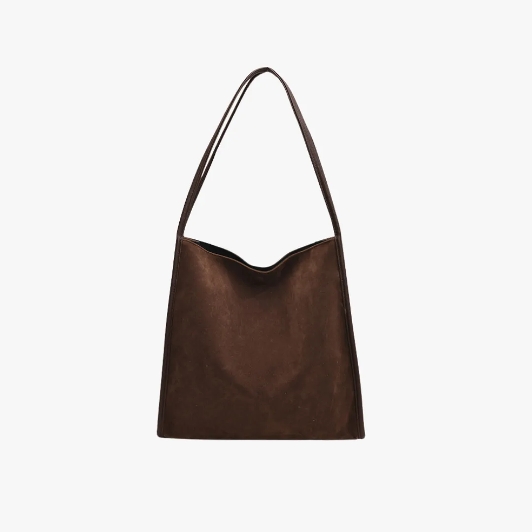 Vegan Suede Tote