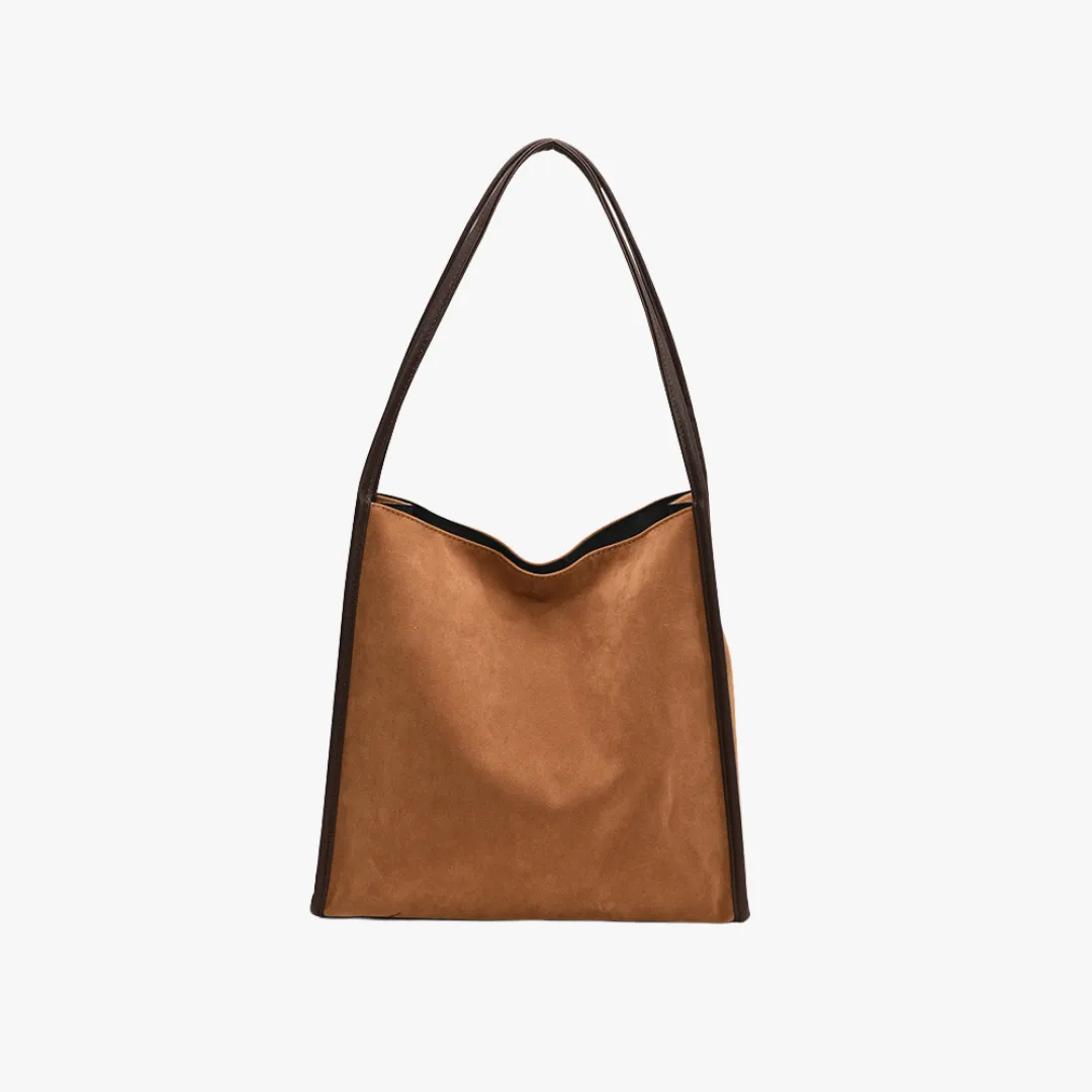 Vegan Suede Tote