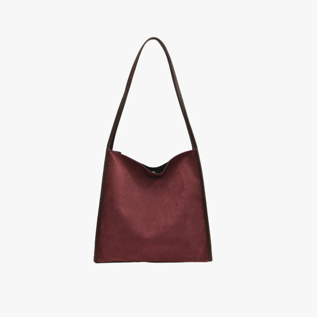 Vegan Suede Tote