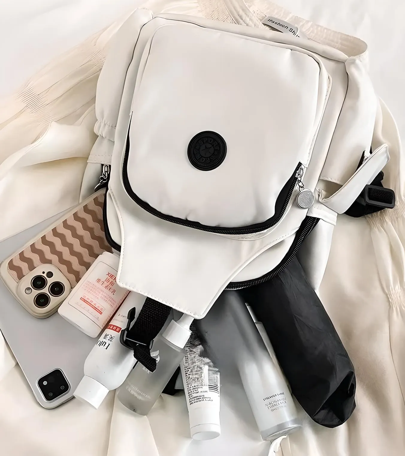 Versatile Anti-Theft Convertible Crossbody Bag