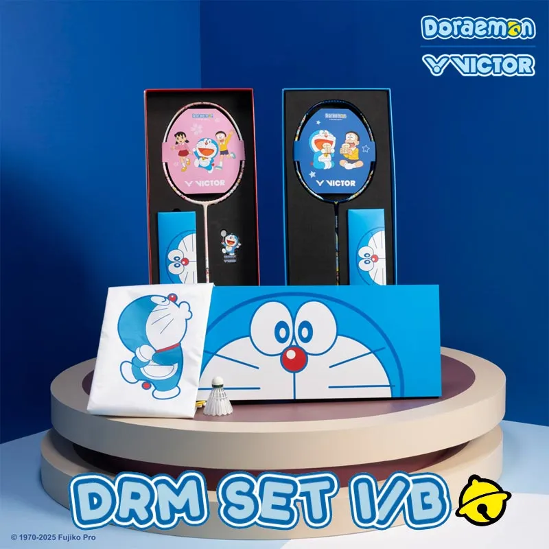 Victor X Doraemon Badminton Racquet Dream Set DRM SET (UNSTRUNG)