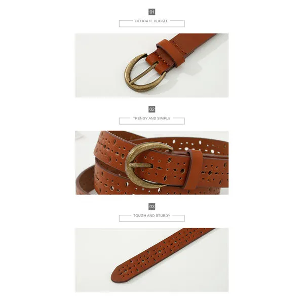 Vintage Hollow Flower Women’s Belt (Price For 1 Piece)