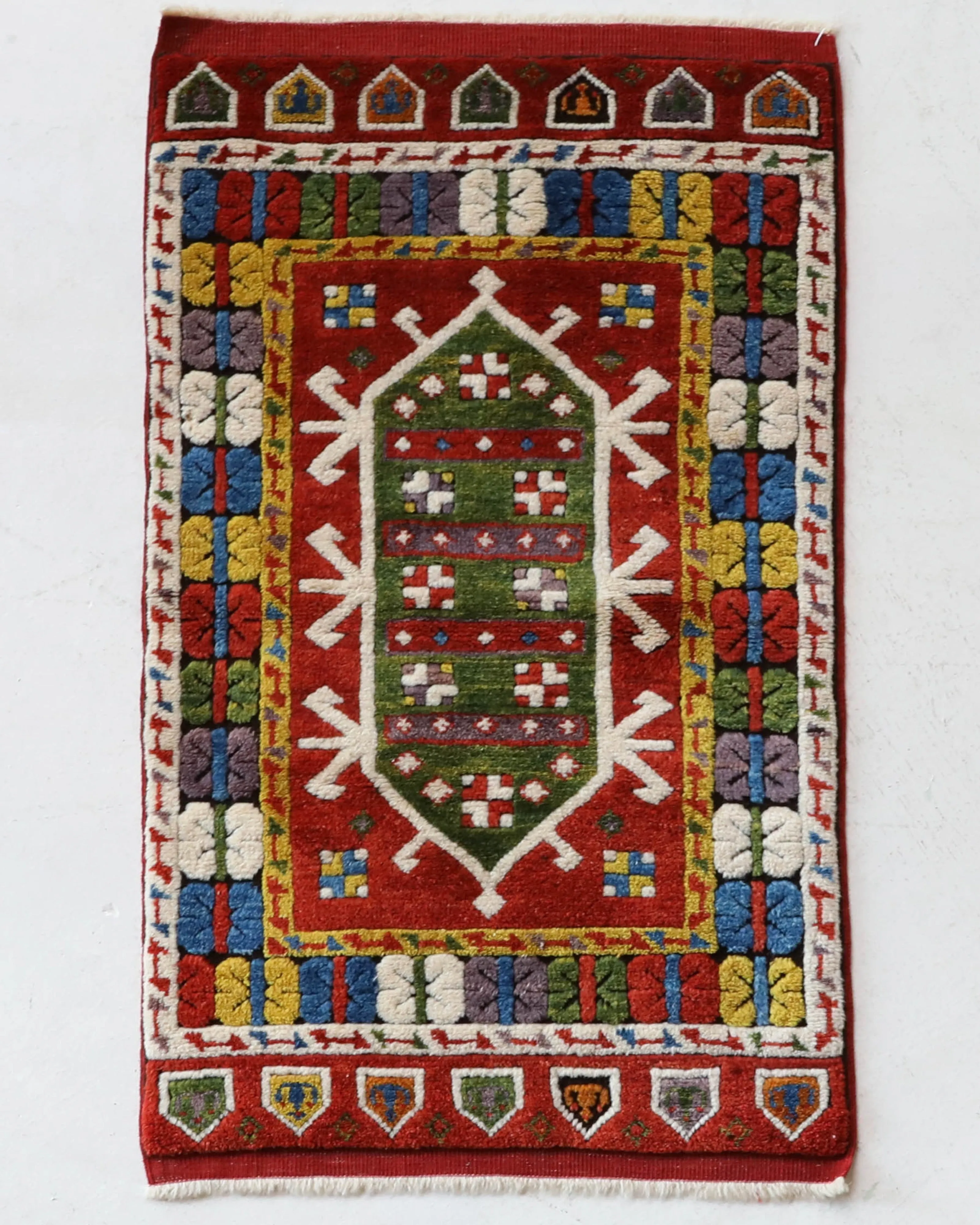 Vintage Konya Rug 1'8"x2'11"