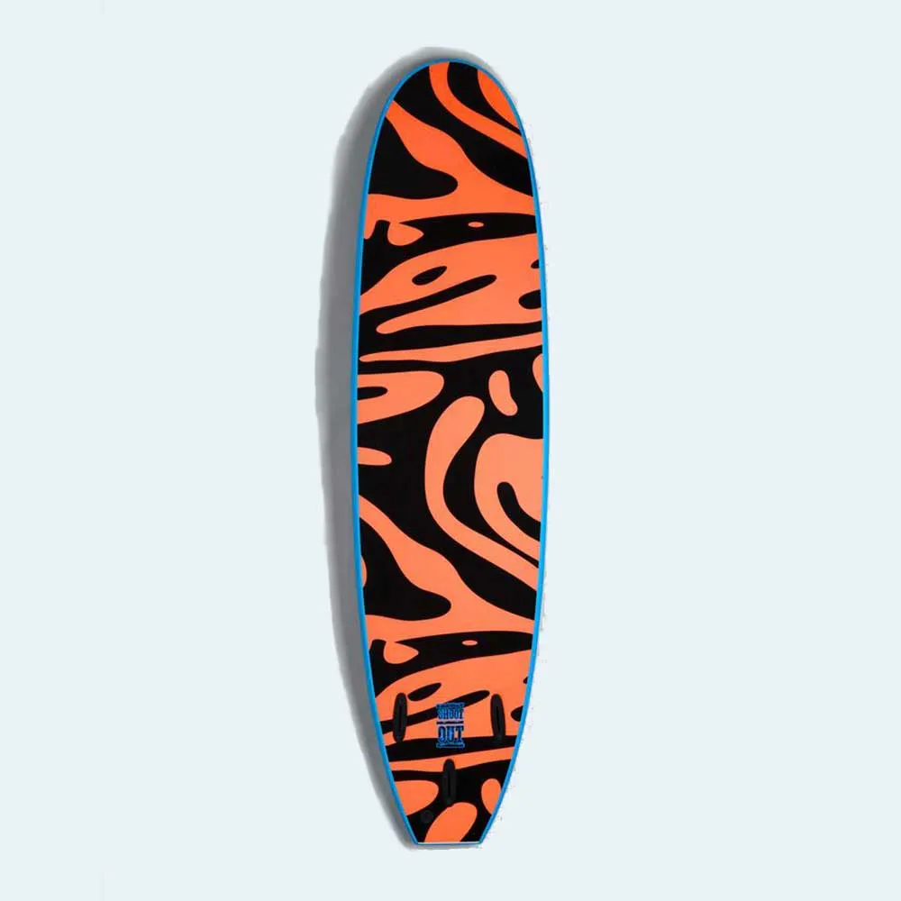 Vision VCT 7'6 Mini Mal Shoot Out Soft Surfboard