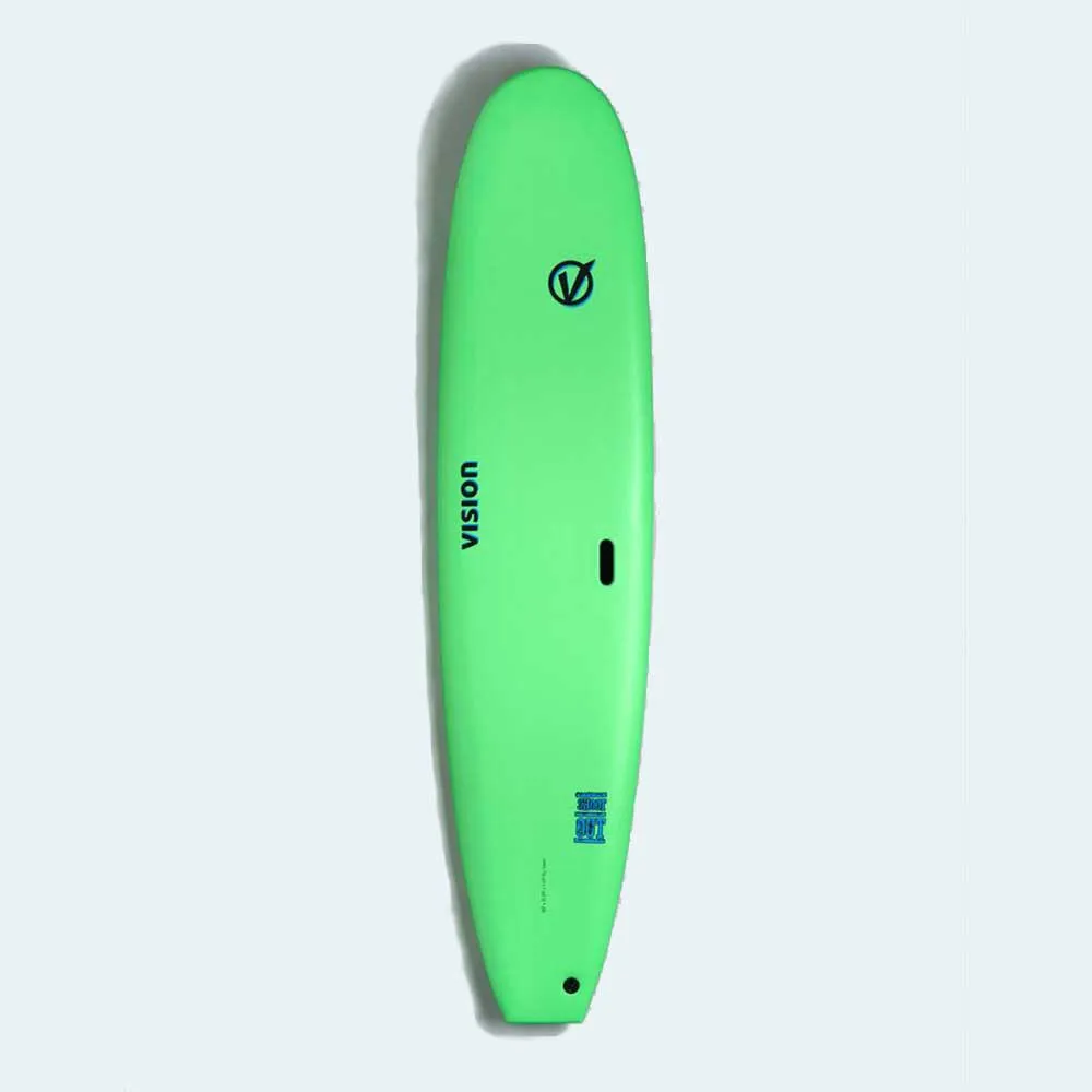 Vision VCT 8' Mini Mal Shoot Out Soft Surfboard