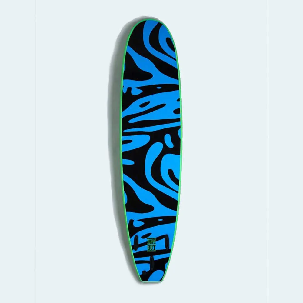 Vision VCT 8' Mini Mal Shoot Out Soft Surfboard