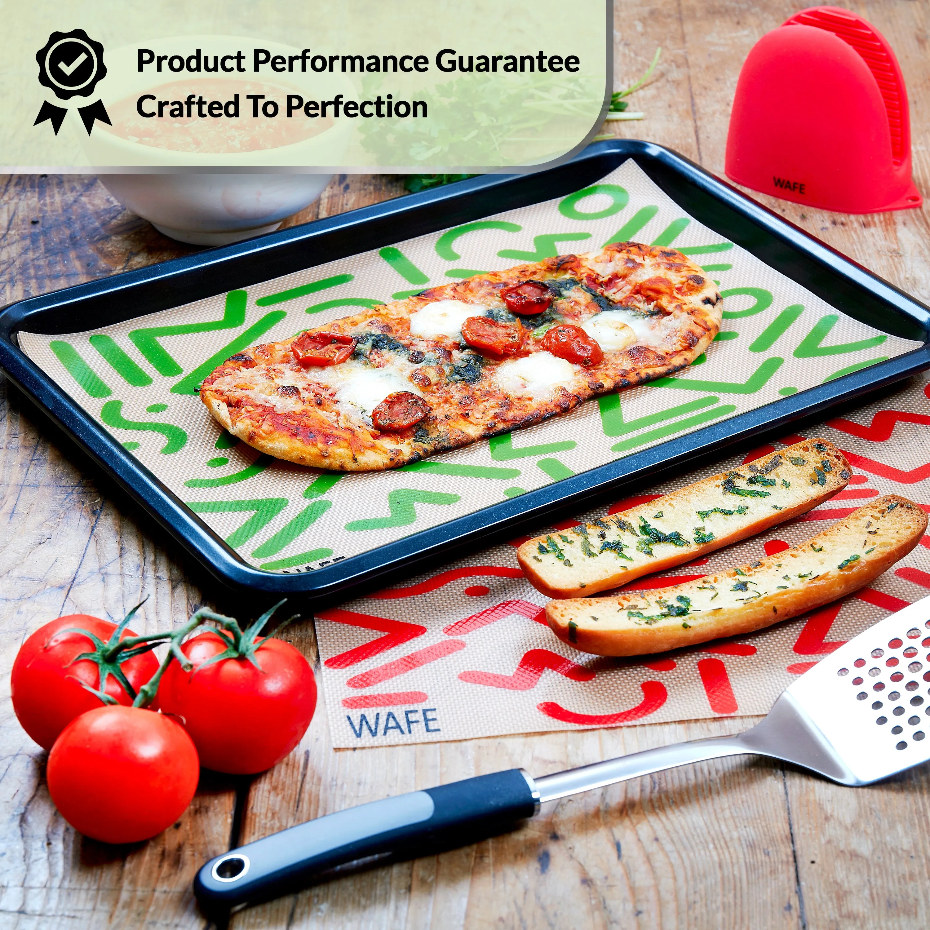 WAFE silicone baking mat set - 3PACK