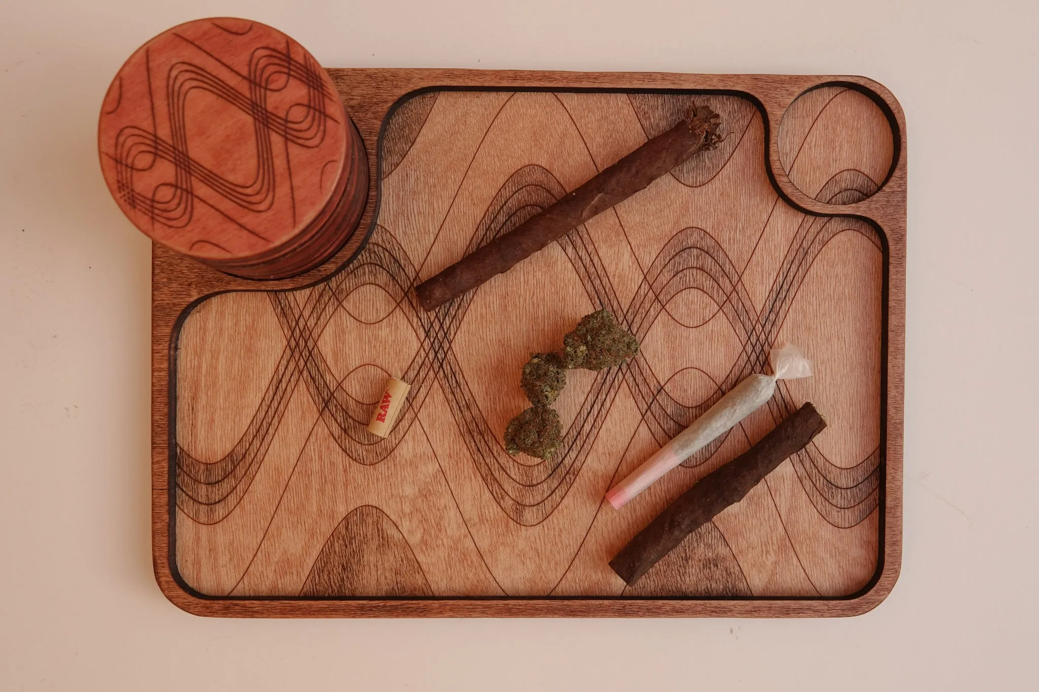 Wave Smudge Tray