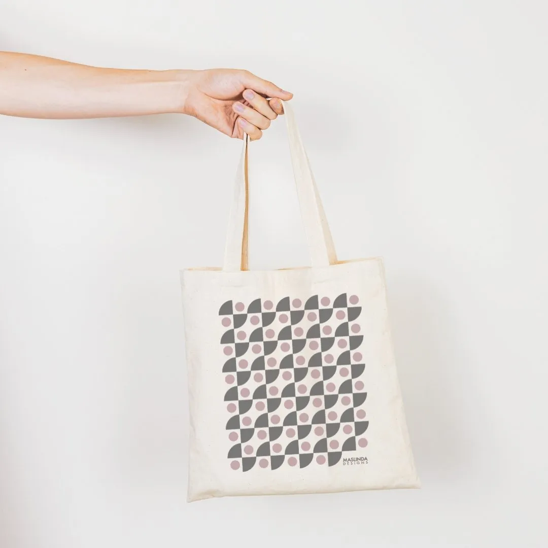 Waves Printed Tote Bag