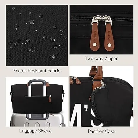 Weekender Bag for Women – 3pcs Travel Duffel, Gym, and Carry-On Tote Bags for Women, Ideal for Sports, Traveling & Airplanes