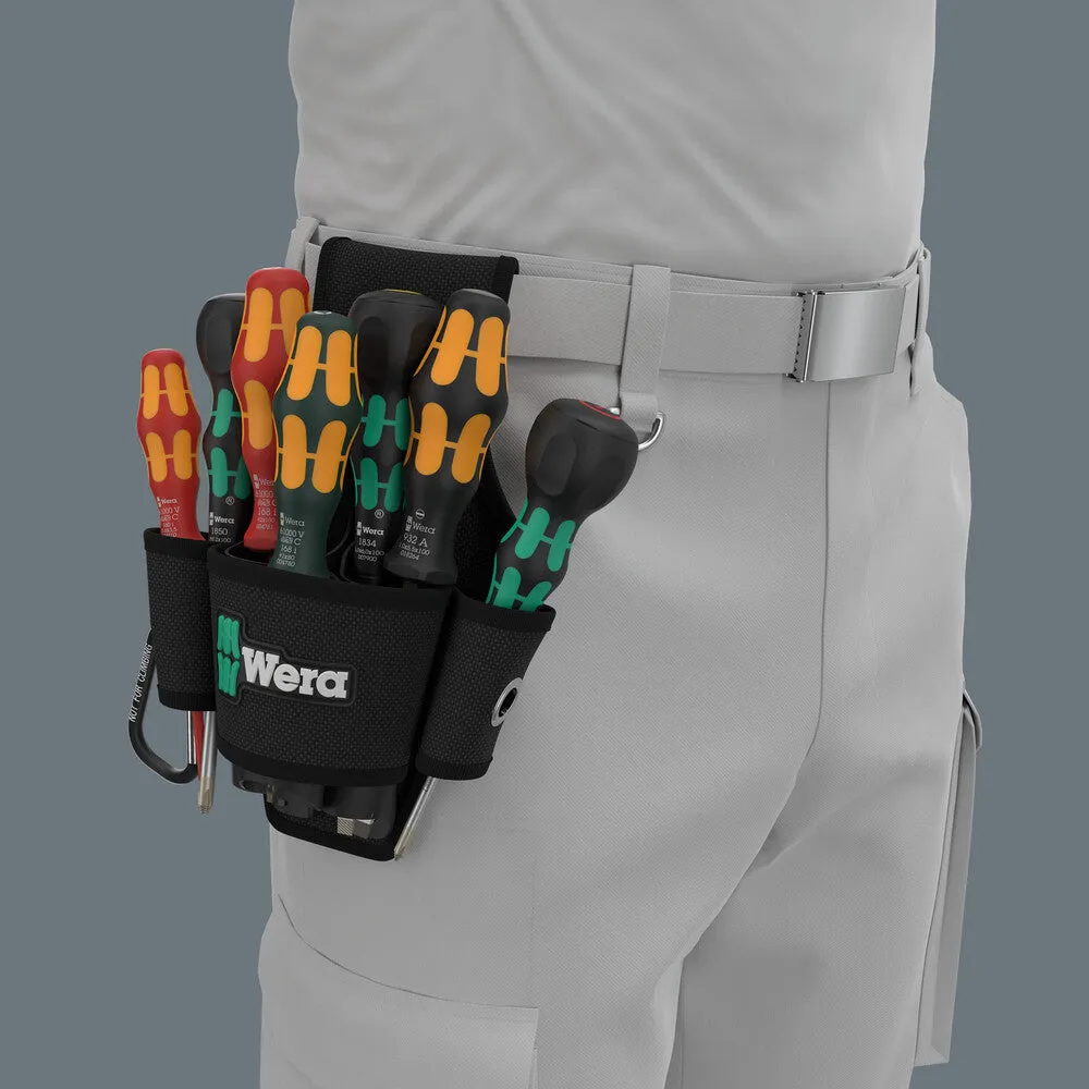 Wera 05300306001 9622 Belt-Pouch Set 3, Screwdriver set