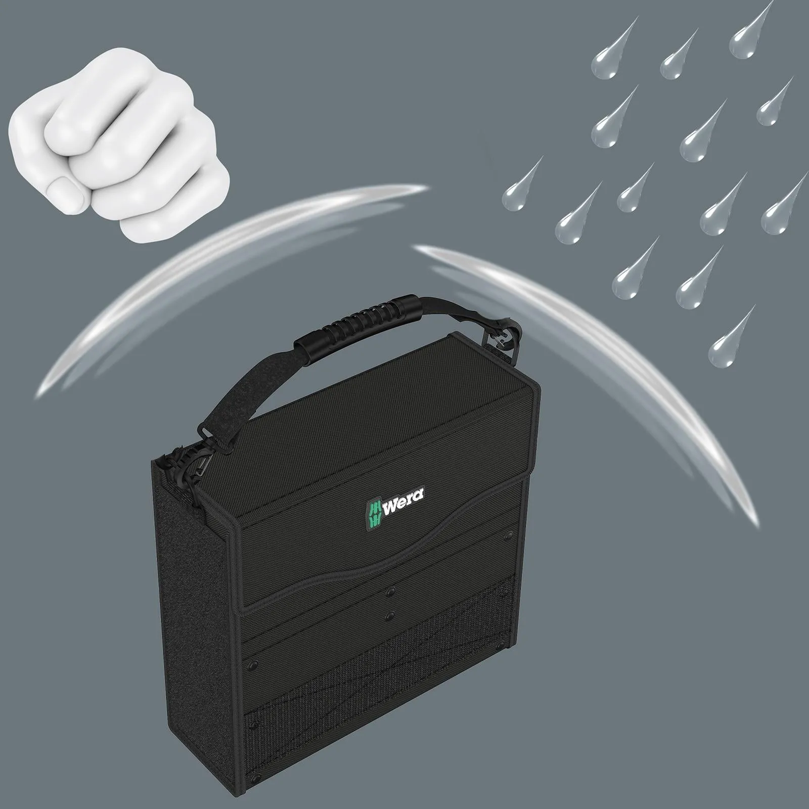 Wera 2go 2 Tool Container 3 Piece Tool Storage Bag