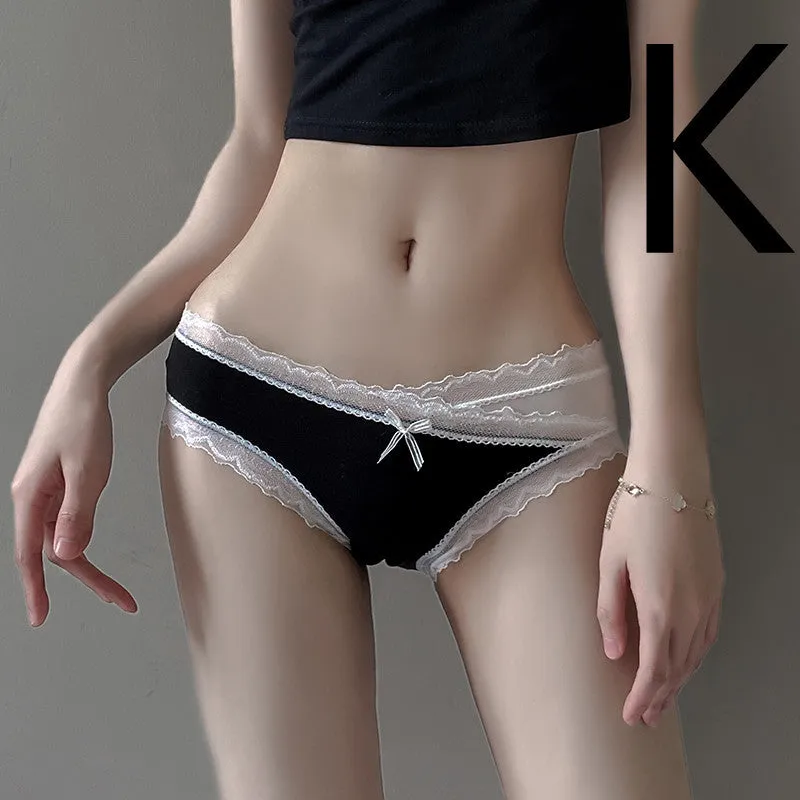 White Lace High Long Tube Over-the-knee Sling Socks