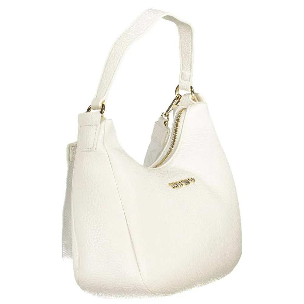 White Polyethylene Women Handbag