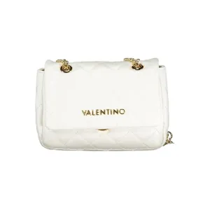 White Polyethylene Women Handbag