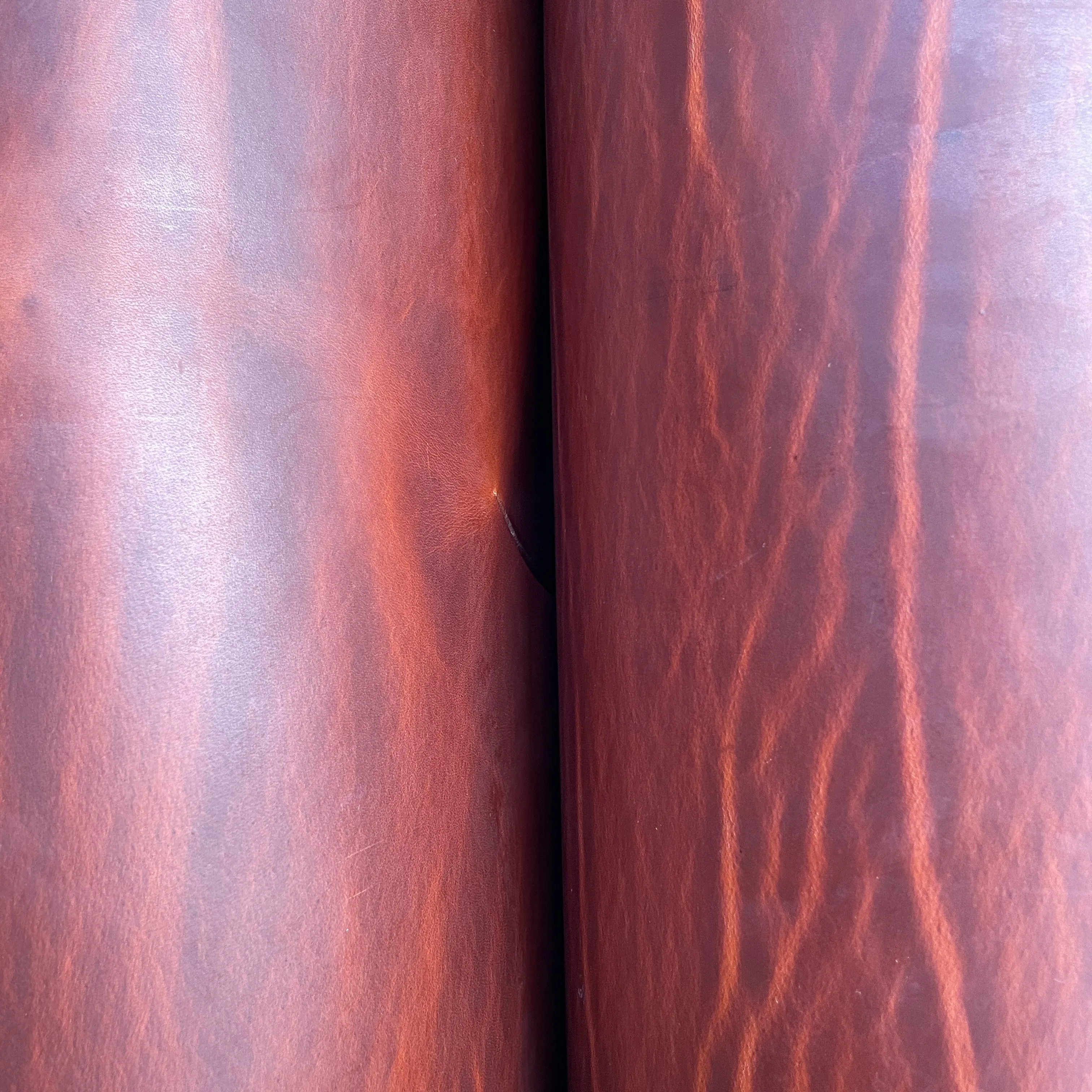 Wickett & Craig Oiled Latigo Sides | Tan | 3.2 – 4.0 mm | 24 sq.ft | $680 ea.
