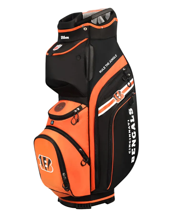 Wilson Cincinnati Bengals NFL Golf Bags - Stand & Cart