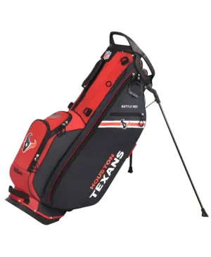 Wilson Houston Texans NFL Golf Bags - Stand & Cart
