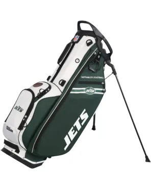 Wilson New York Jets NFL Golf Bags - Stand & Cart